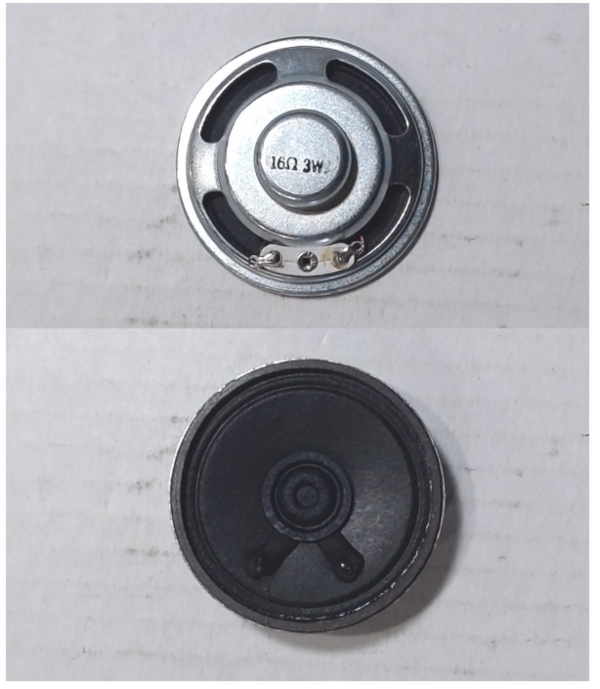 SPEAKER / 16 OHM 3W / 50mm DIAM. / REPLACES STAR AND ASAHI