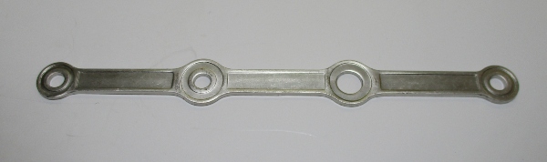 SIDE ROD / SATIN NICKEL / 4-WHEEL / INSIDE / LH & RH / PREMIER N&W J 4-8-4