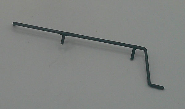 INJECTOR PIPE / BLACK / HO SCALE GS-4 4-8-4