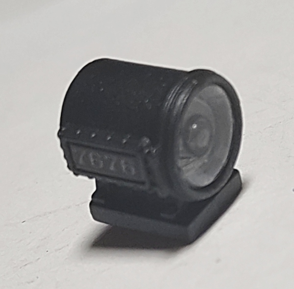 HEADLIGHT HOUSING / TENDER / W/LENS & NUMBER BOARDS / PRR #7676 / PREMIER H-10 2-8-0