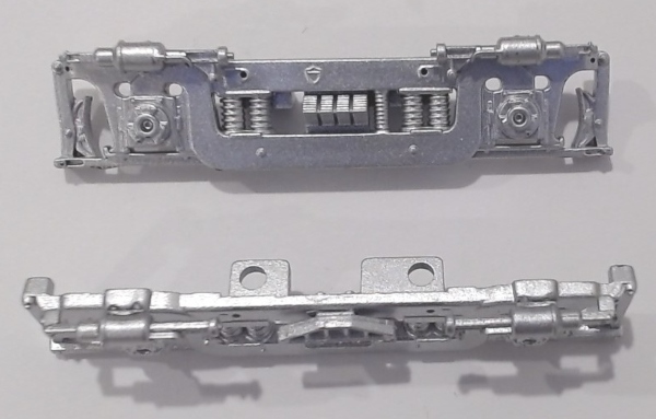SIDE FRAME / 2-AXLE / SILVER / LH & RH / DIE-CAST / LOCOMOTIVE / HO SCALE UP VERANDA