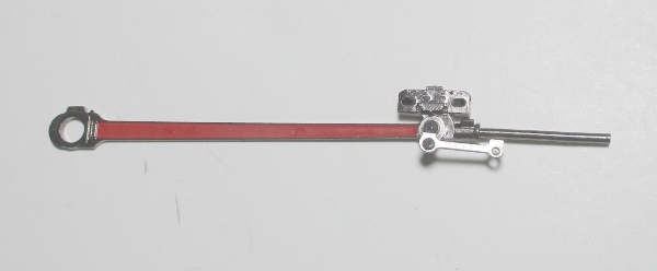 MAIN ROD & CROSSHEAD GUIDE / LH / BLACKENED W/ RED CENTER / PREMIER BR44