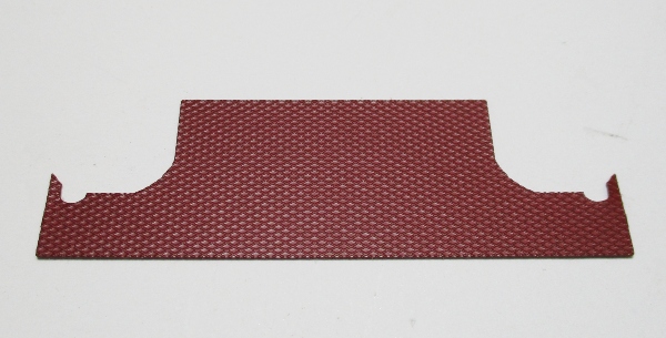 TENDER DECKING / DARK RED / FRONT / PREMIER AMERICAN & ESE 4-4-0