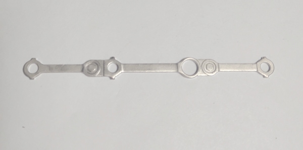 SIDE ROD / 4-AXLE / SATIN NICKEL / PREMIER 0-8-0
