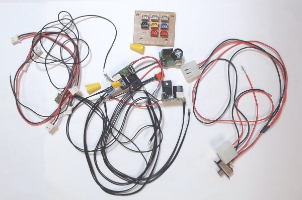 WIRE HARNESS / DUMMY UNIT SET W/3 CV BOARDS / RAILKING ONE GAUGE DASH-8