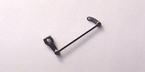 ECCENTRIC ROD ASSEMBLY / LH / BLACKENED / HO SCALE TRIPLEX 2-8-8-8-2