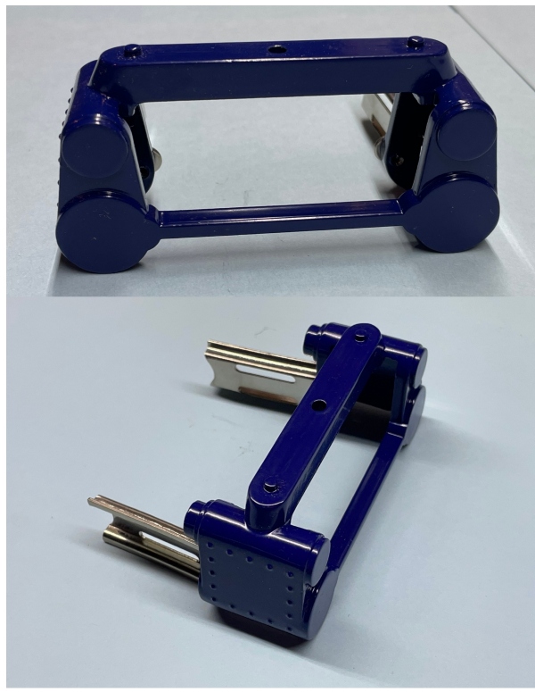 STEAM CHEST / DIE-CAST / BLUE / TINPLATE O GAUGE / 263