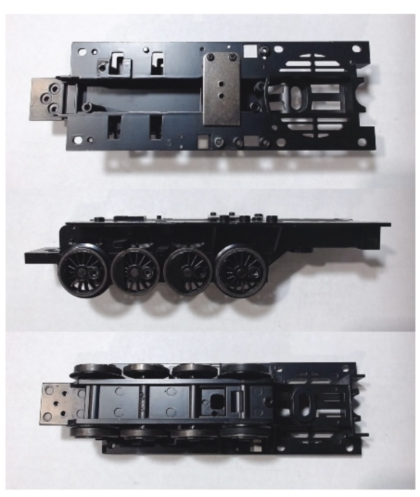 DRIVE BLOCK / 4-AXLE / REAR ENGINE / TENDER / RAILKING TRIPLEX 2-8-8-8-2