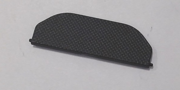 CAB APRON / BLACK / HO SCALE K-4 4-6-2