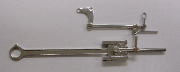 MAIN ROD & CROSSHEAD ASSEMBLY / RH / PLATINUM / PREMIER J-1e HUDSON 4-6-4