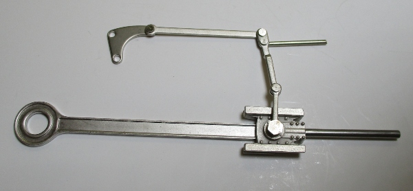 MAIN ROD & CROSSHEAD ASSEMBLY / RH / SATIN NICKEL / W/O LUBRICATOR LINKAGE / PREMIER N&W J 4-8-4