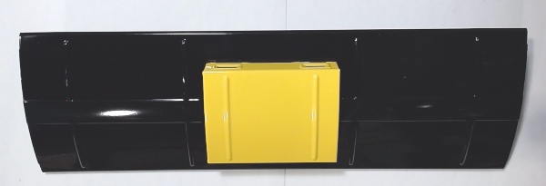 ROOF / BLACK & LIGHT YELLOW / WITH CUPOLA / 217 CABOOSE 10-2180