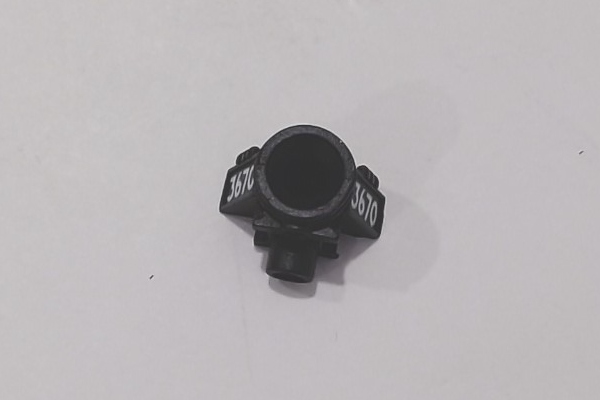 HEADLIGHT HOUSING / W/HEADLIGHT LENS / W/NUMBER BOARDS #3670 / BLACK / PREMIER Y-3 2-8-8-2
