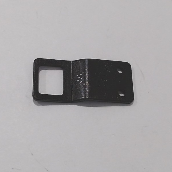 BRACKET / PILOT TRUCK TO FRONT ENGINE / STAMPED / BLACK / PS 2 / PREMIER CHALLENGER 4-6-6-4