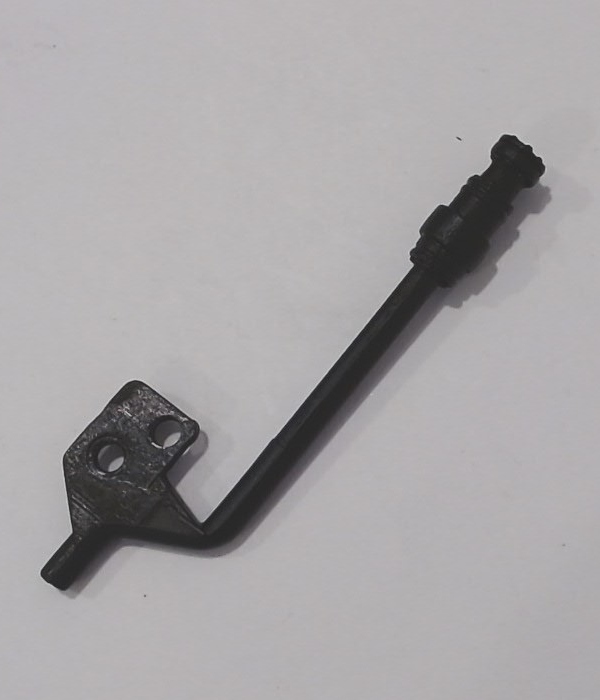 STEAM EXHAUST BLOWDOWN PIPE / RH / BLACK / ABOVE REAR STEAM CHEST / PREMIER Y-6b 2-8-8-2 