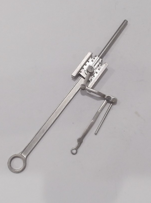 MAIN ROD & CROSSHEAD ASSEMBLY / LH REAR ENGINE / SATIN NICKEL / PS 2 / PREMIER Y-3 2-8-8-2 