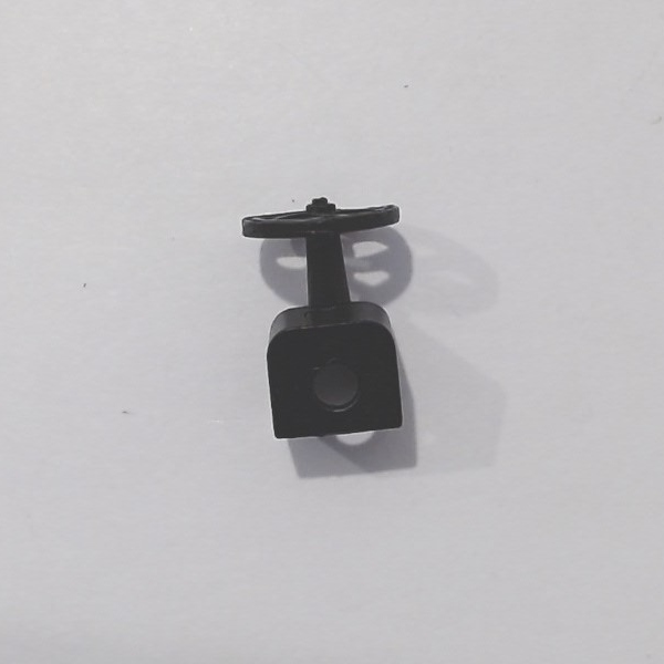 ASH PAN HAND WHEEL / BLACK / SHORT / SCREW MOUNT / PREMIER CHALLENGER 4-6-6-4 & BIG BOY 4-8-8-4