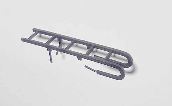 LADDER / TENDER REAR / 5-RUNG / BLACK / PREMIER DUCHESS CLASS 4-6-2