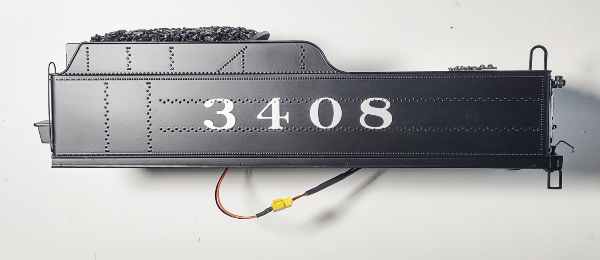 SHELL / TENDER / COMPLETE / AT&SF #3408 / PREMIER HEAVY PACIFIC 4-6-2