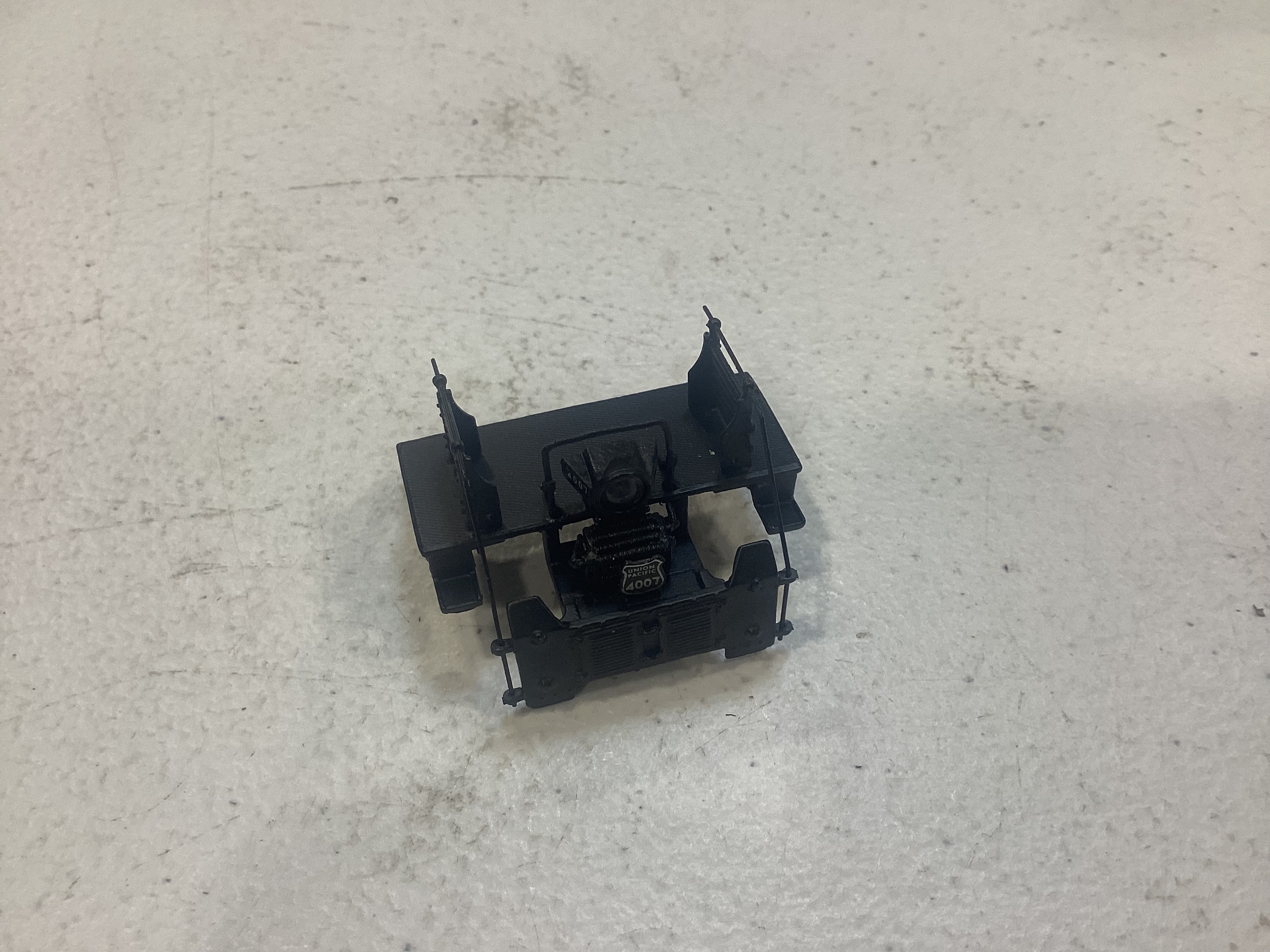 PILOT / DECK ASSEMBLY / BLACK / #4007 / HO SCALE BIG BOY 4-8-8-4