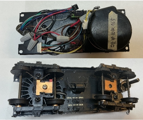 TENDER FRAME / COMPLETE / PS 3 / W/SPEAKER & HARNESSES / 2-RAIL / PREMIER CAMELBACK 4-6-0