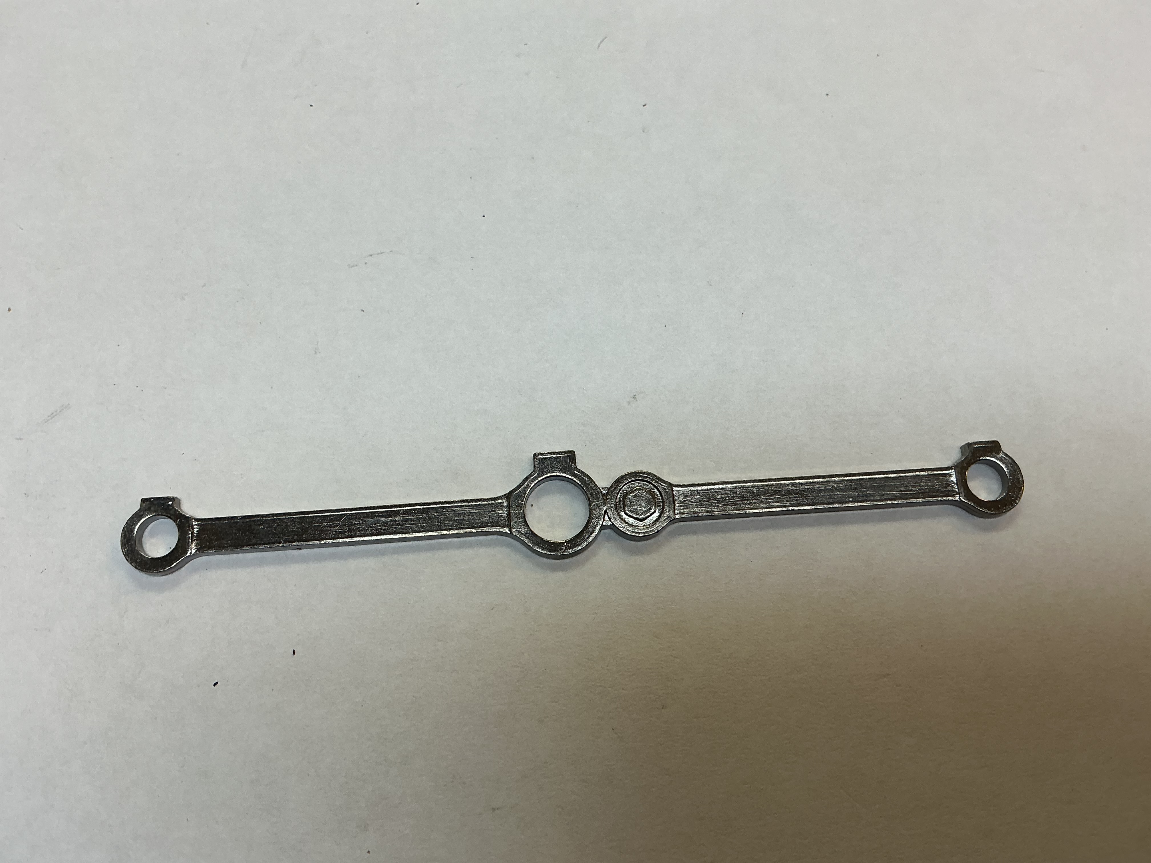 SIDE ROD / 3-AXLE / LH / BLACKENED / PREMIER CAMELBACK 4-6-0
