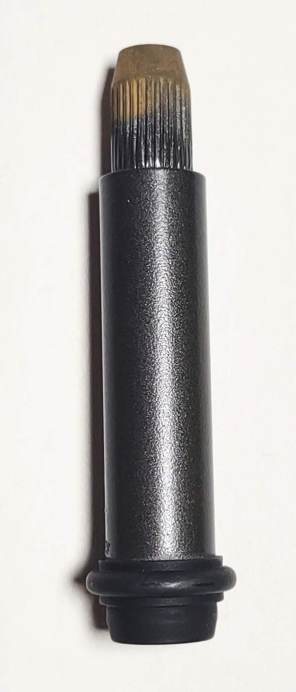 SMOKE STACK / TALL / STRAIGHT / GRAY W/BLACK TOP / PREMIER AMERICAN 4-4-0