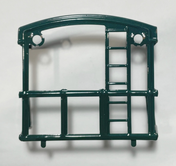 	 CABOOSE RAILING / DARK GREEN / W/O MARKER LENSES / TINPLATE STANDARD GAUGE 217