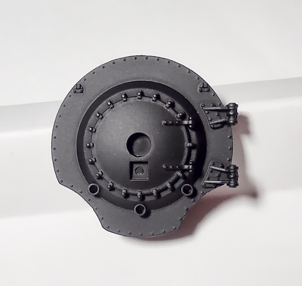 BOILER FRONT / STRIPPED / BLACK / PREMIER MOHAWK 4-8-2