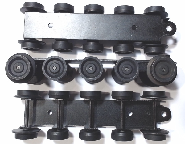 TENDER TRUCK / CENTIPEDE / 10-WHEEL / REAR / W/O COUPLER / LATE PRODUCTION / 129 MM LENGTH / RAILKING BIG BOY 4-8-8-4 