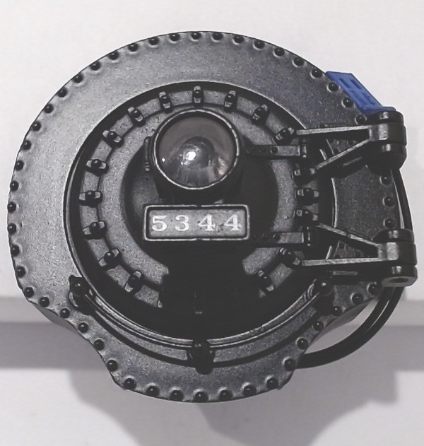 BOILER FRONT / BLACK / COMPLETE / NYC #5344 / PREMIER J-1e HUDSON 4-6-4