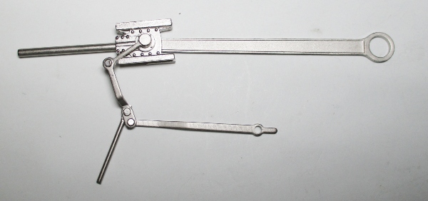 MAIN ROD & CROSSHEAD ASSEMBLY / SATIN NICKEL / LH & RH / FRONT & REAR ENGINE / PREMIER CAB FORWARD