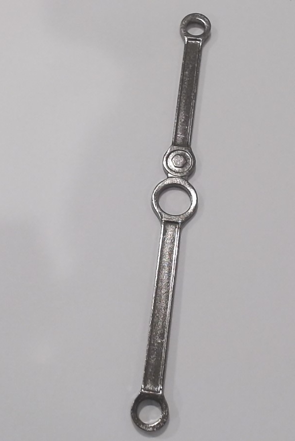 SIDE ROD / 3-AXLE / BLACKENED / PREMIER PACIFIC 4-6-2