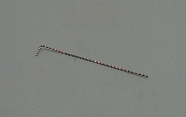 HANDRAIL / LH OR RH / SIDE CAB DOOR / BLACK / HO SCALE GS-4 4-8-4