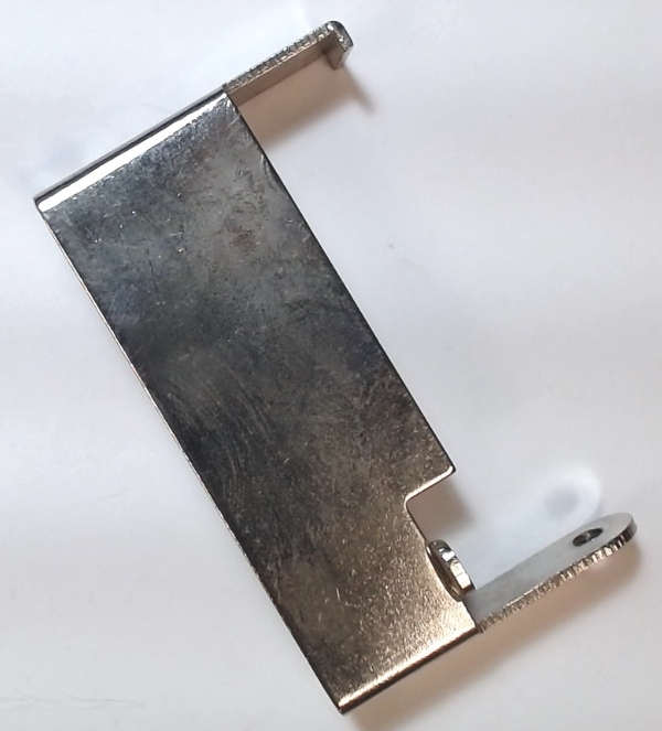 LOCK PLATE / ATTACHES CAR TO TRACK / TINPLATE STANDARD GAUGE 219 CRANE CAR 