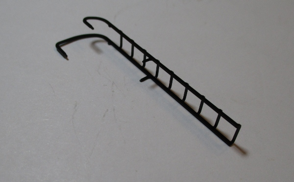 LADDER / 9-RUNG / LH SIDE / TENDER REAR / HO SCALE YELLOWSTONE 4-8-8-2