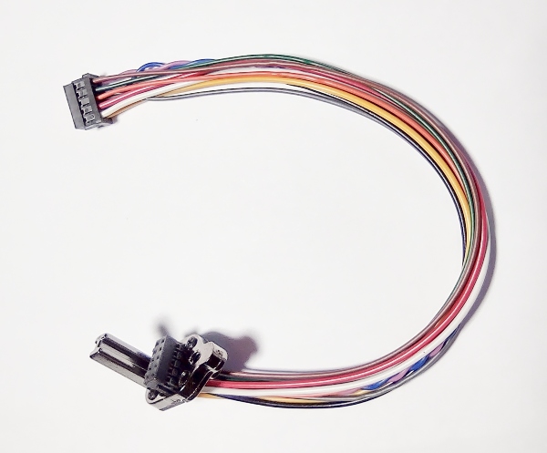 DRAWBAR PIN & HOUSING / 10-POSITION / W/WIRES / PREMIER STEAM LOCOMOTIVES