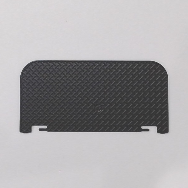 CAB APRON / BLACK / RECTANGULAR / 19.4mm W x 40mm L / PS 2 & 3 / PREMIER BIG BOY 4-8-8-4