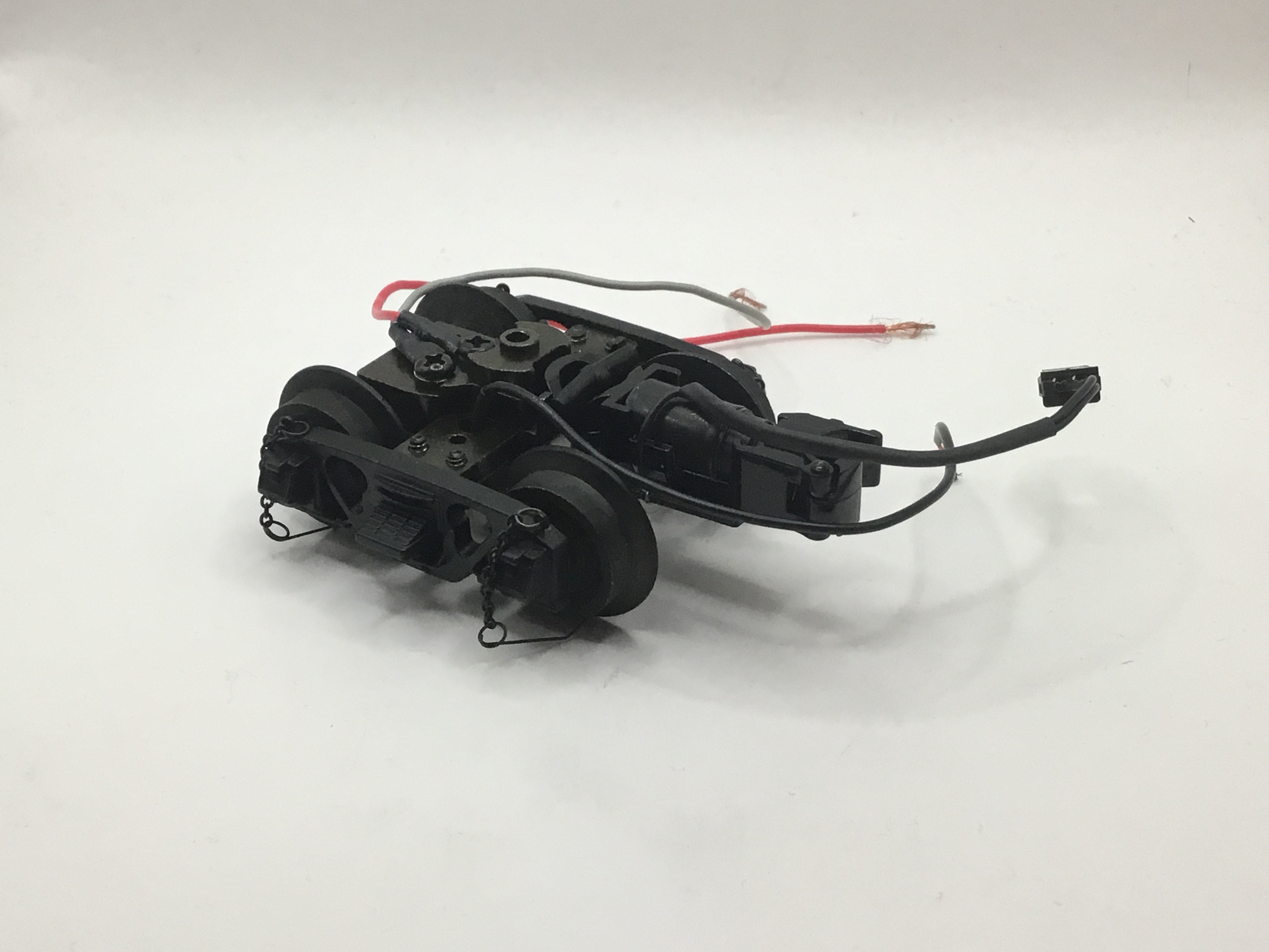 TENDER TRUCK / 4-WHEEL / REAR / W/PICKUP ROLLER / W/PROTO-COUPLER / PREMIER A-5 SWITCHER 0-4-0