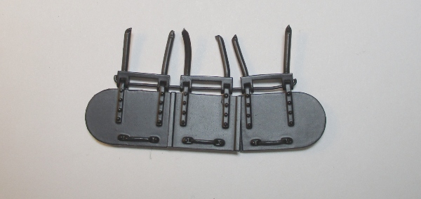 WATER HATCH / LH-CENTER-RH / TENDER DECK / W/HINGES / BLACK / PREMIER 0-6-0 SWITCHER