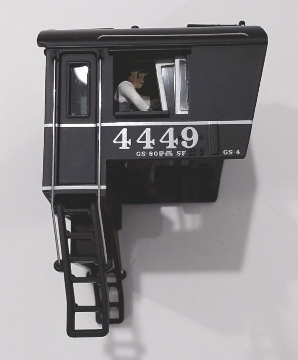 CAB / COMPLETE / W/LADDERS & HANDRAILS / BNSF #4449 / LARGE NUMBERS / PREMIER GS-4 4-8-4