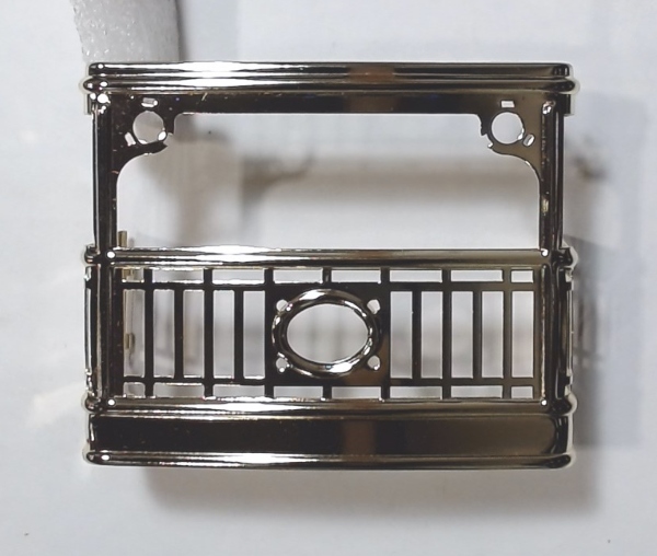 OBSERVATION RAILING / BRASS / TINPLATE STANDARD GAUGE BLUE COMET / STEPHEN GIRARD
