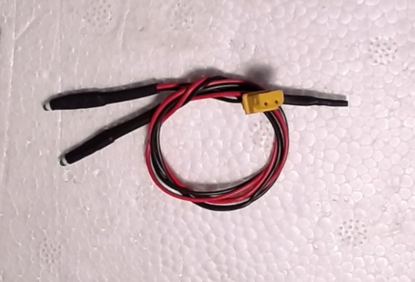 CLASS LAMP LEDS / GREEN / 2 LEDS / 270mm WIRE LENGTHS / MICRO MINIATURE 