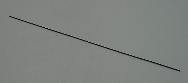 TENDER HANDRAIL / TOP / LH OR RH / BLACK / HO SCALE GS-4 4-8-4