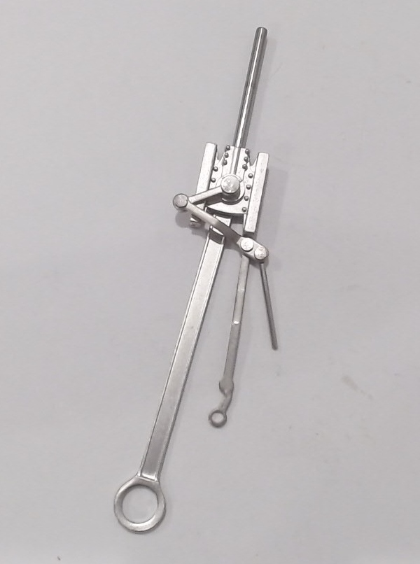 MAIN ROD & CROSSHEAD ASSEMBLY / LH FRONT ENGINE / SATIN NICKEL / PS 2 / PREMIER Y-3 2-8-8-2