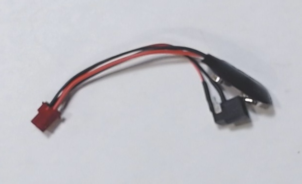 BATTERY LEAD / W/CHARGE JACK / 9V / 2-POS MOLEX / PS2 5V / USE BC1100032