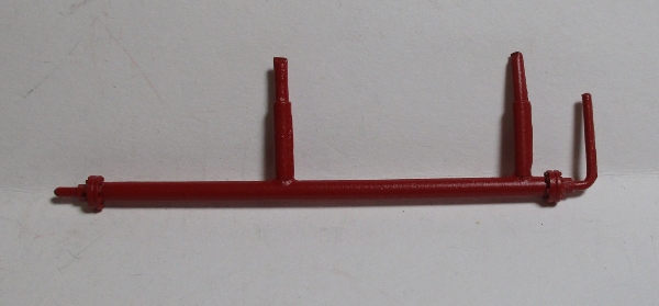 3RD CYLINDER VALVE FULCRUM / RED / MOUNTS TO MOTION HANGER / PREMIER BR44