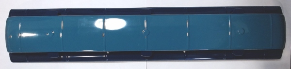 ROOF / COMPLETE / W/CROSSBRACES / TWO TONE BLUE / BRASS / STANDARD GAUGE STATE CAR