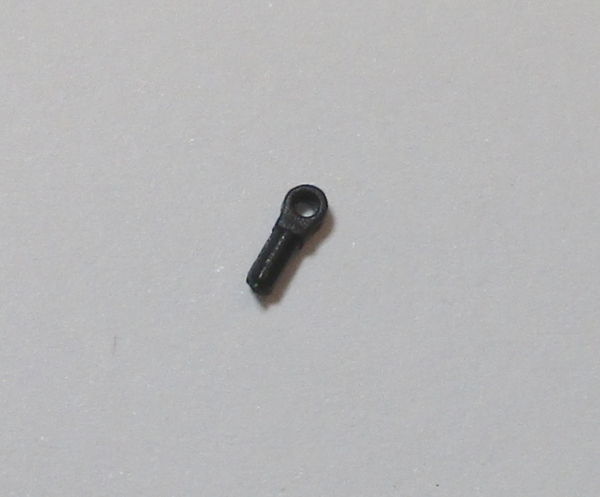 STANCHION / COUPLER CUT LEVER / PILOT MOUNT / BLACK / HO SCALE BIG BOY 4-8-8-4