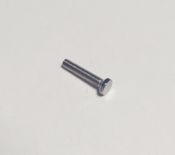 ECCENTRIC SCREW / BLACKENED / M3 x 0.5 x 15.5mm L x 2.9mm D
